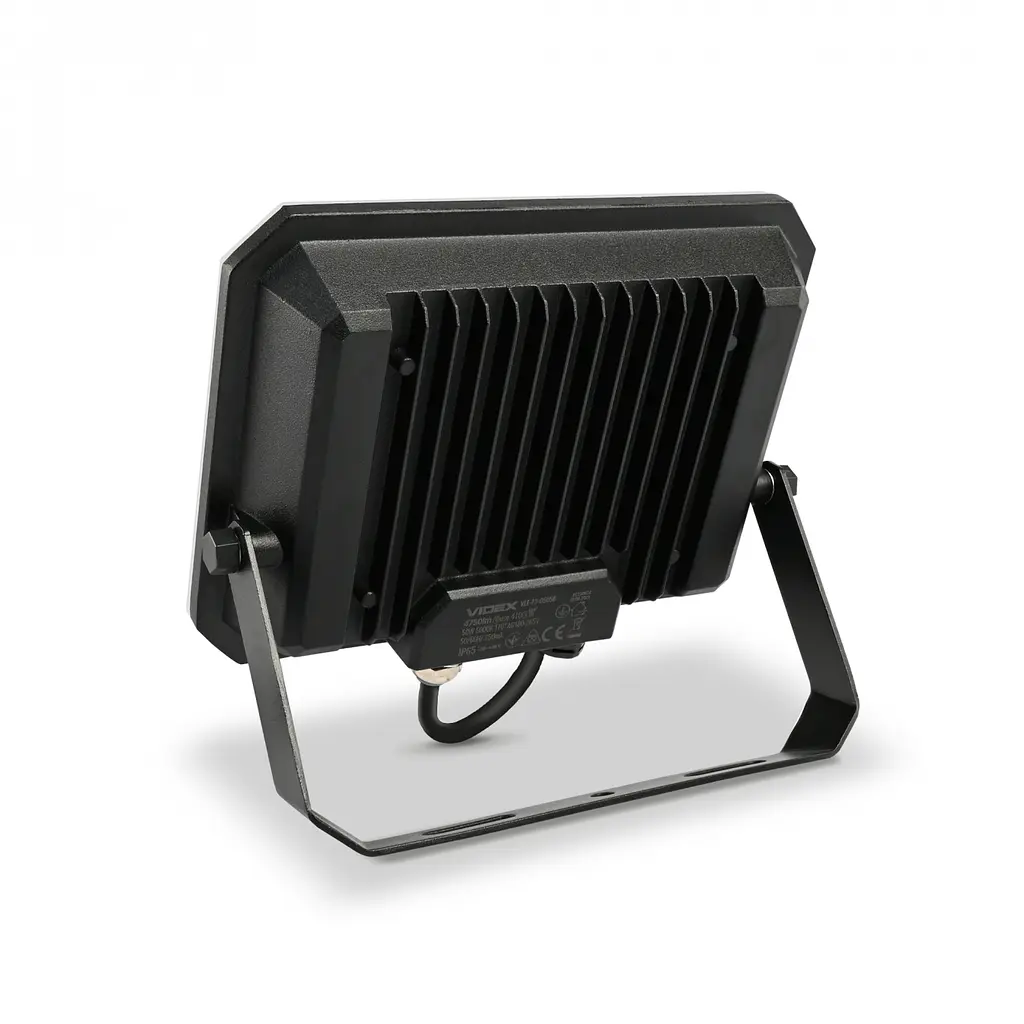 LED прожектор Videx F3 50 W 5000K 220V Black (VLE-F3-0505) - фото 3