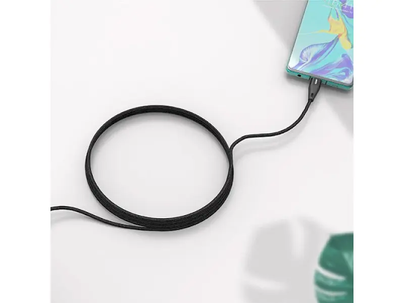 Кабель USB Type-C Choetech USB Type-C to USB Type-C 60W 1.2m Black (XCC-1003) - фото 5