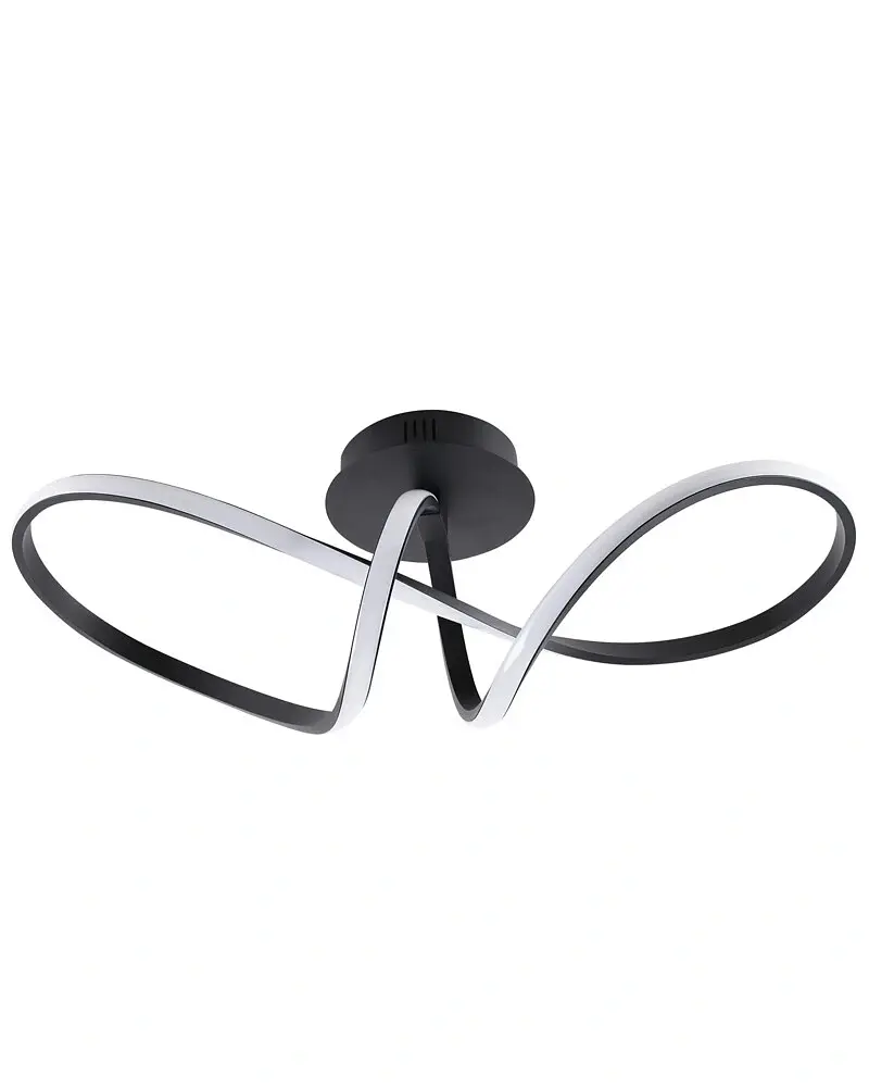 Люстра Goldlux 331830 Flavia LED 1x33W 4000K 5000Lm IP20 черная - фото 3