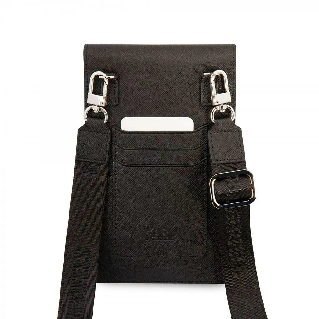 Чехол Karl Lagerfeld Saffiano Rue Saint Guillaume Black - фото 5