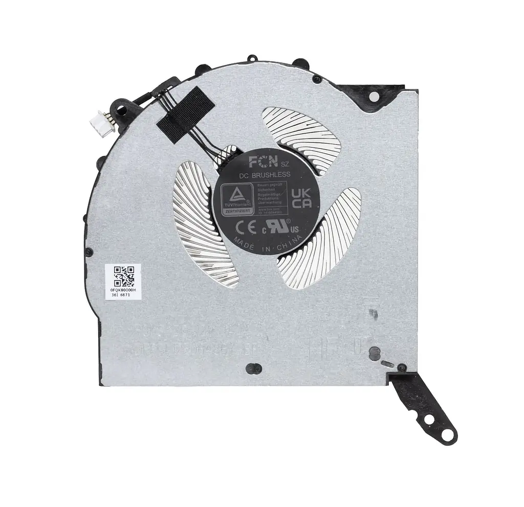 Вентилятор Lenovo кулер (CPU Fan 12V) для моделей ноутбука Legion Pro 5, 16IRX9 (83DF), 16IRX8 (82WK), 16ARX8 (82WM) (DFSCL12E06486Y) - фото 2