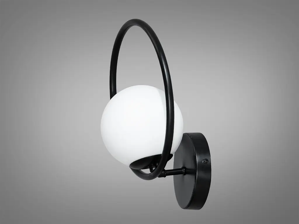 Бра настенное Diasha LQ7062/1W BK 25 см G9 максимальная мощность 20W черный минималистичный стиль лофт - фото 6