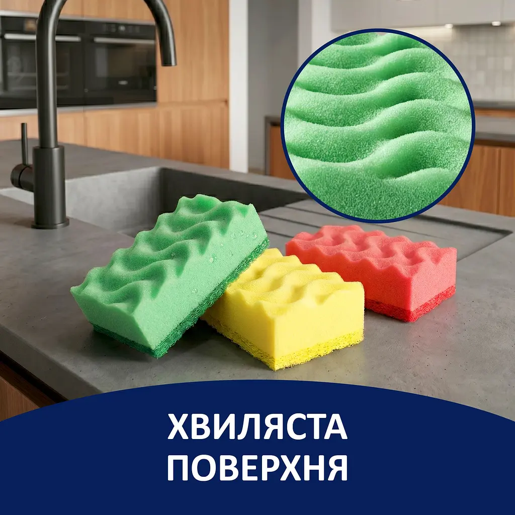 Губки кухонні Фрекен Бок Максима, 5+1 шт. - фото 5