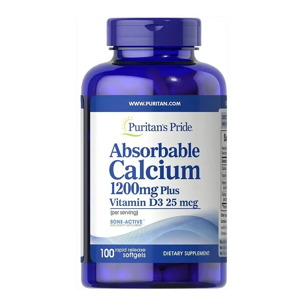 Абсорбуючий кальцій Absorbable Calcium - 100 softgels