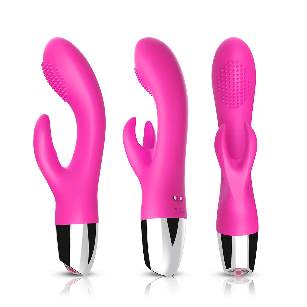 Вібратор з подвійною стимуляцією Rabbit pink Boss Series 52-00017 102104