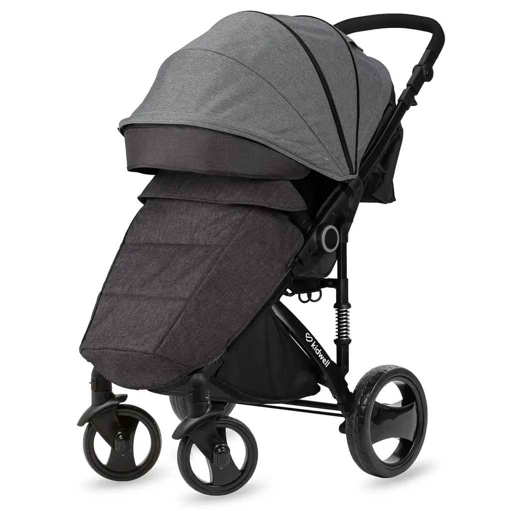 Прогулянкова коляска Kidwell Carell Dark Gray - фото 6