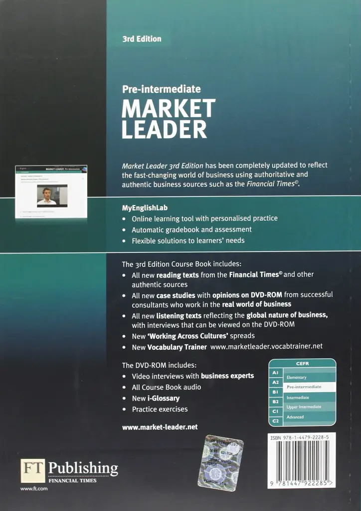 Market Leader. Pre-Intermediate. Coursebook with MyEnglishLab +DVD (3rd Edition) - фото 2