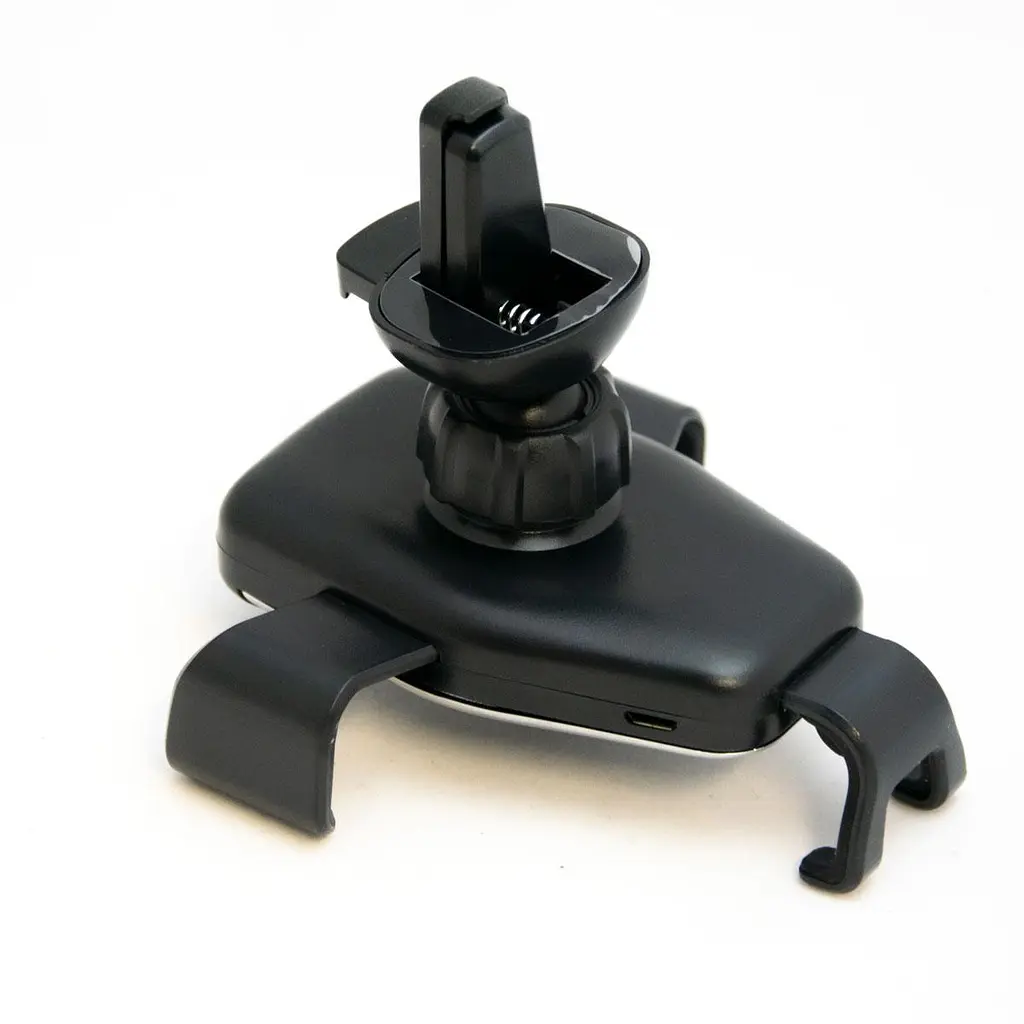 Тримач для телефона в авто "Wireless Car Mount Charger" 10W Чорний, бездротова зарядка в машину - фото 5