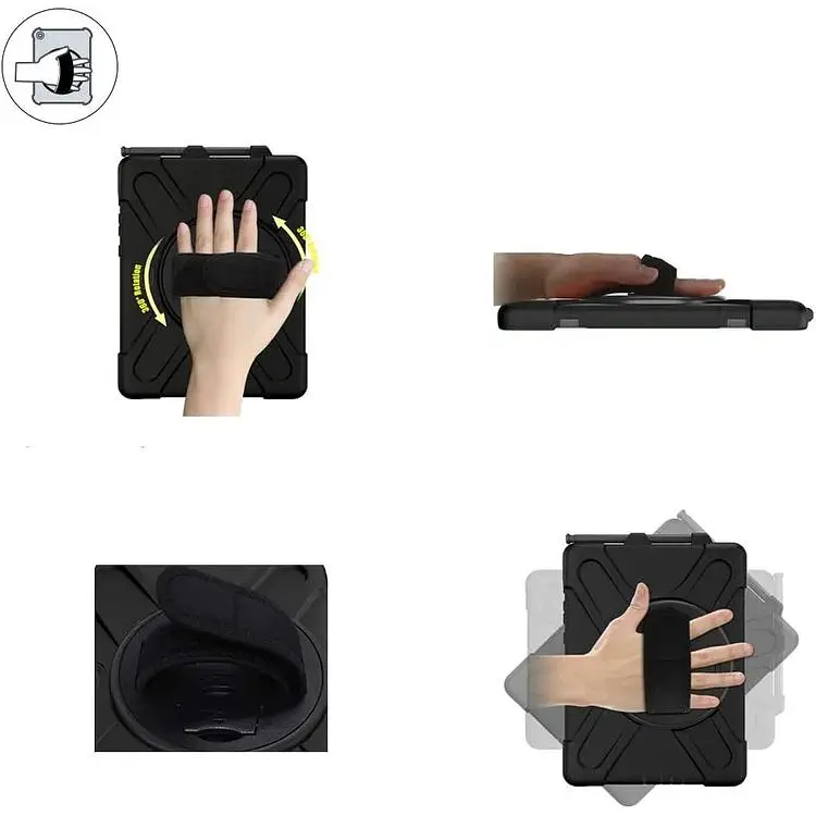 Чехол-подставка BeCover Heavy Duty Case для Samsung Galaxy Tab Active 4 Pro SM-T636B 10.1" Black (710048) - фото 2