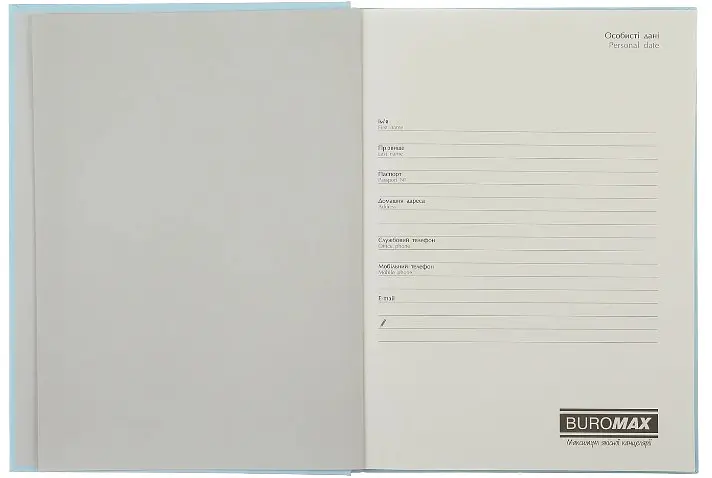 Книга канцелярська Buromax Favourite Pastel 96 аркушів в клітинку А4 бузкова (BM.2400-426) - фото 3