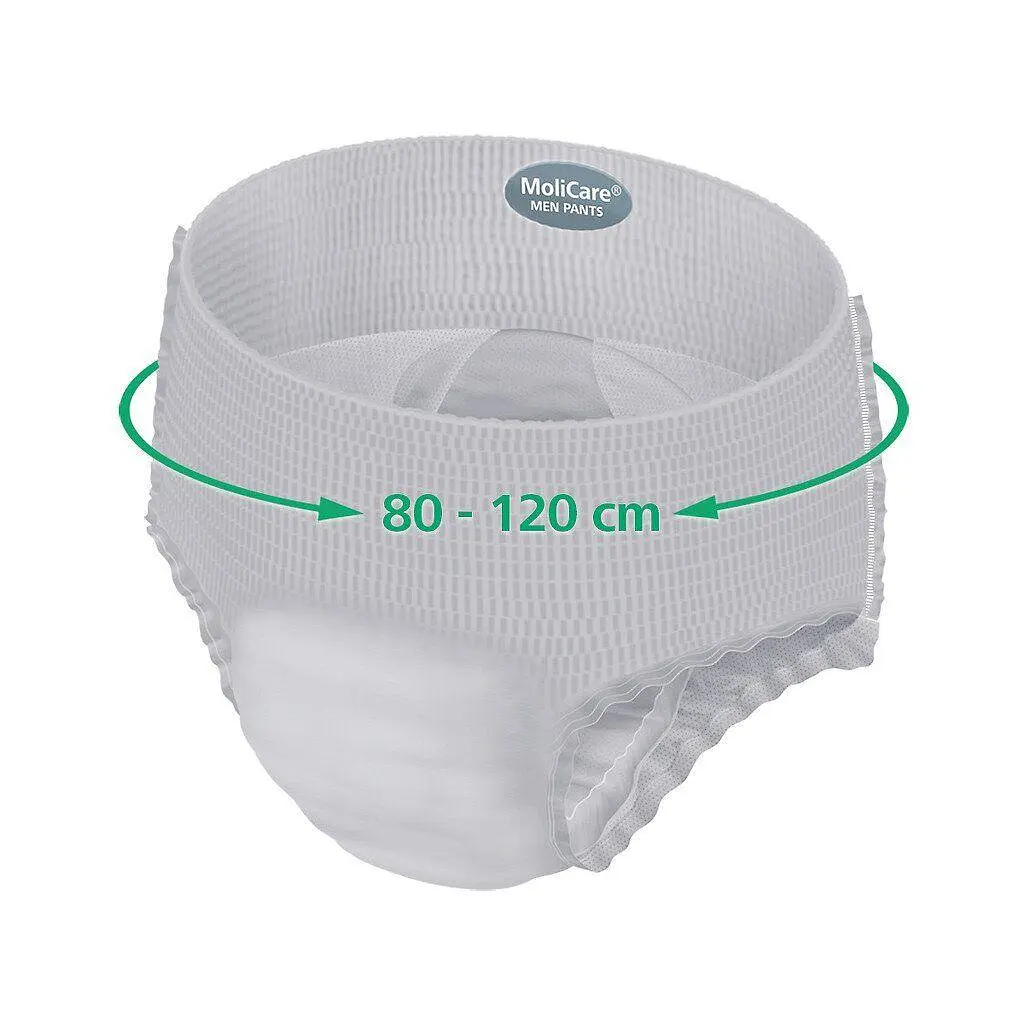 Труси поглинаючі для чоловіків MEN PANTS 7 крапель M 8 шт/уп. MoliCare med0001368 - фото 2