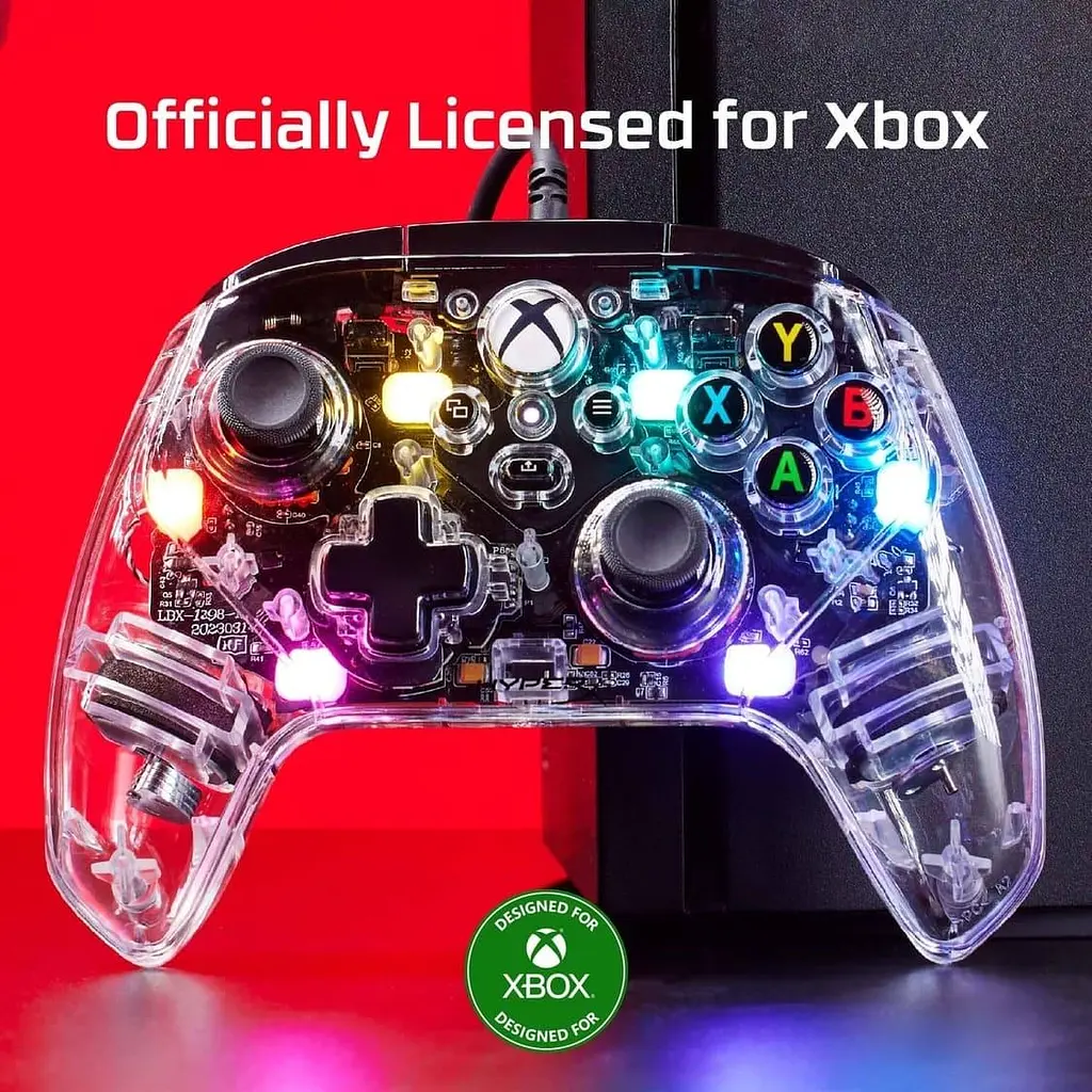Геймпад HyperX Clutch Gladiate RGB for PC/Xbox Clear (7D6H2AA) - фото 6