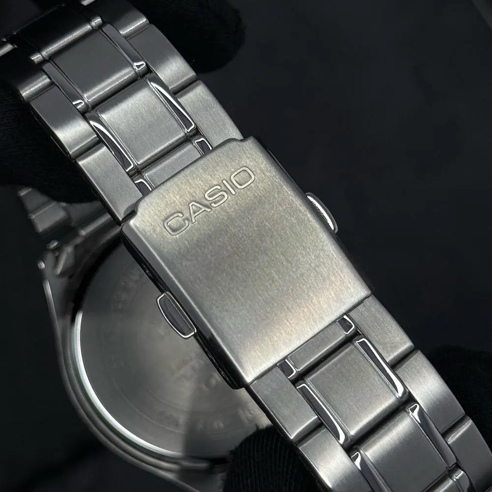 Чоловічий годинник Casio MTS-100D-7A Сріблястий ( AT1141-0332 ) - фото 4
