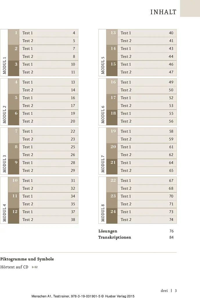Menschen A1. Testtrainer + CD - фото 5