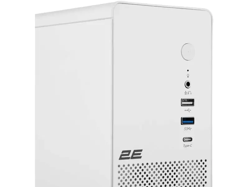 Корпус 2E Credo Slim 400W White (V90W-400) - фото 3