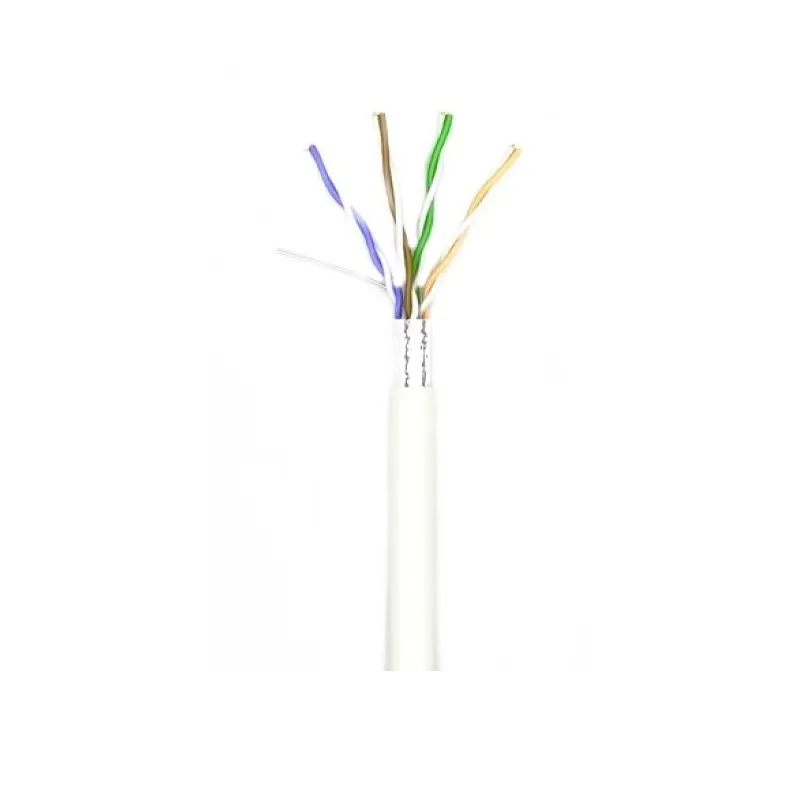 Кабель витая пара FTP 5 е OK-Net КПВЭ-ВП (100) FTP, CAT 5 е, 4 х 2 х 0.48, бухта 305 м (49577)
