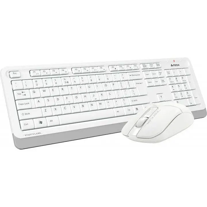 Комплект бездротовий A4Tech Fstyler FG1012 White - фото 3
