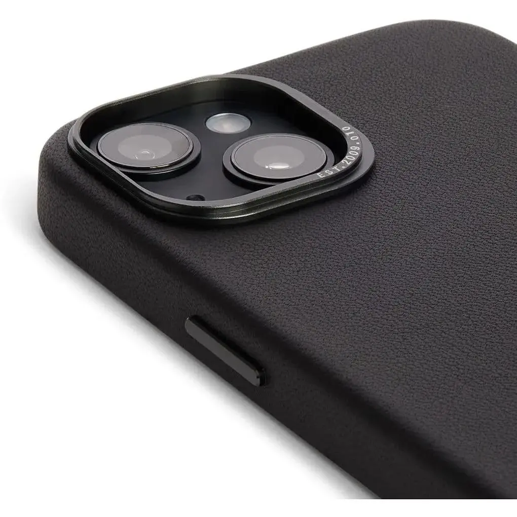 Оригінальний шкіряний чохол Decoded Leather Case MagSafe для Apple iPhone 13 (6.1") Black - фото 4