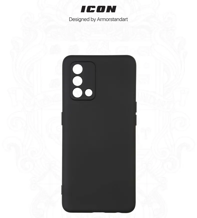 Чехол Armorstandart Icon Case для Oppo A74 Black [ARM59549] [78852] - фото 3
