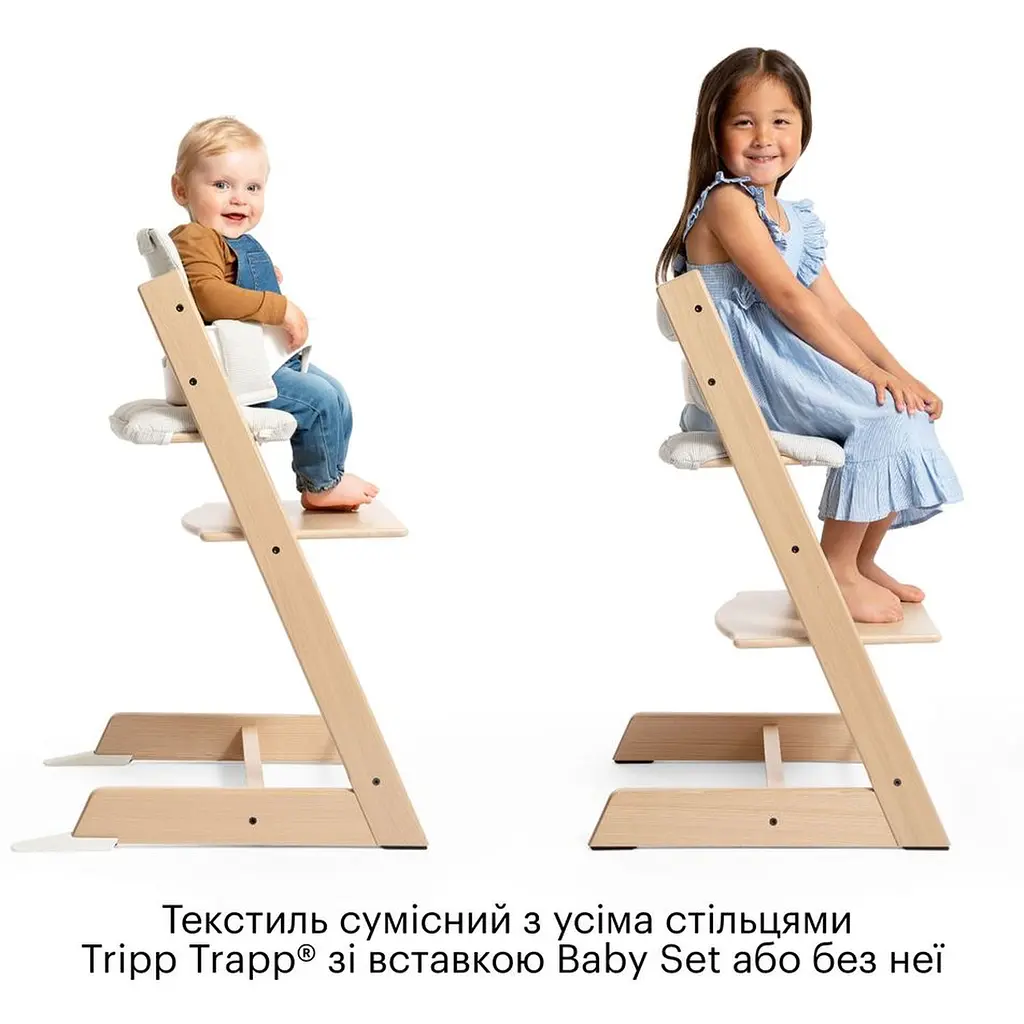 Текстиль для стільчика Stokke Tripp Trapp Anthracite (690001) - фото 4
