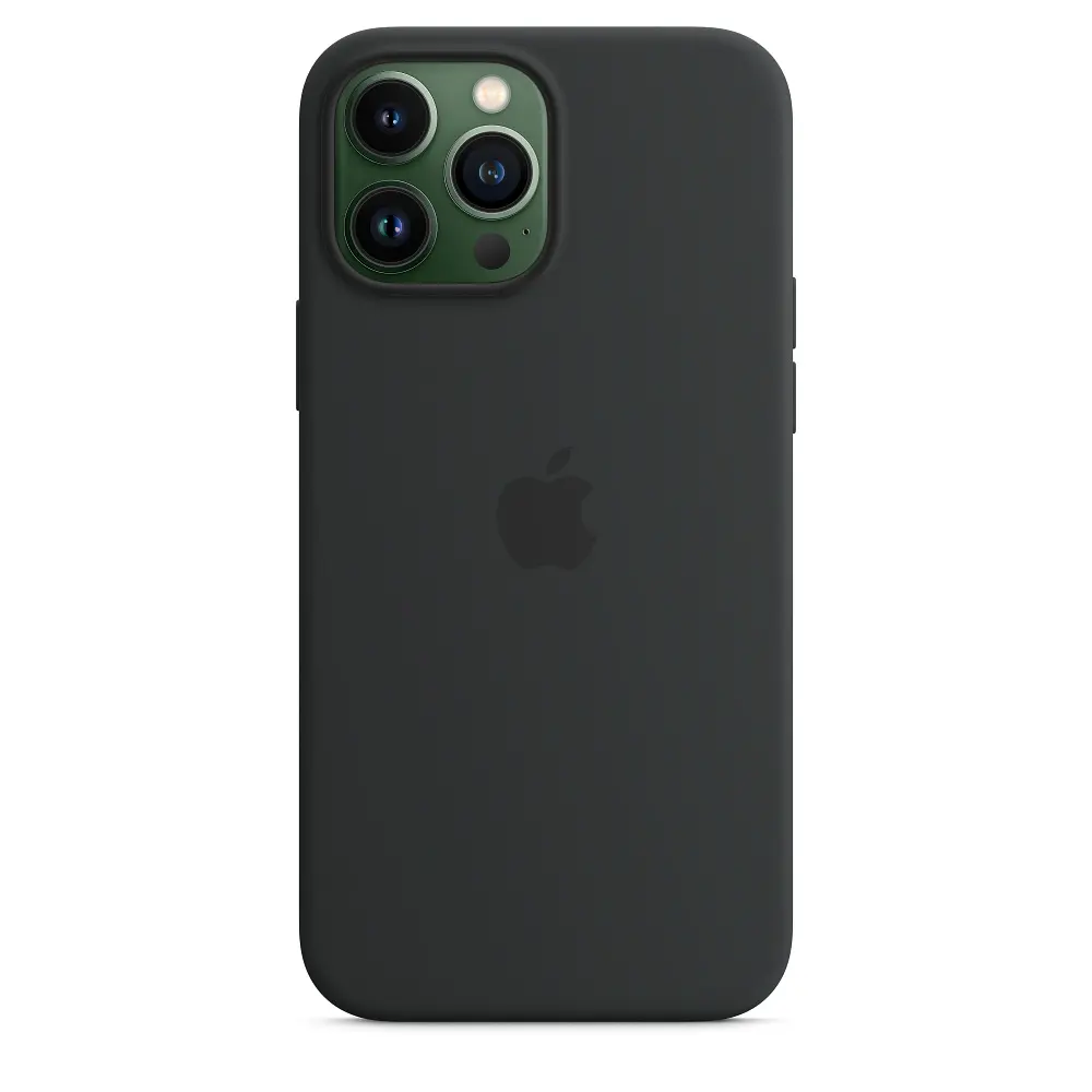 Чохол Silicone Case з MagSafe для Apple iPhone 13 Pro Max (6.7) (Midnight) ААА [63901] - фото 5
