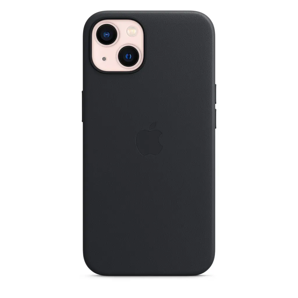 Чохол шкіряний Leather Case MagSafe MM183ZE/A (Original) для Apple iPhone 13 (6.1") Black - фото 9