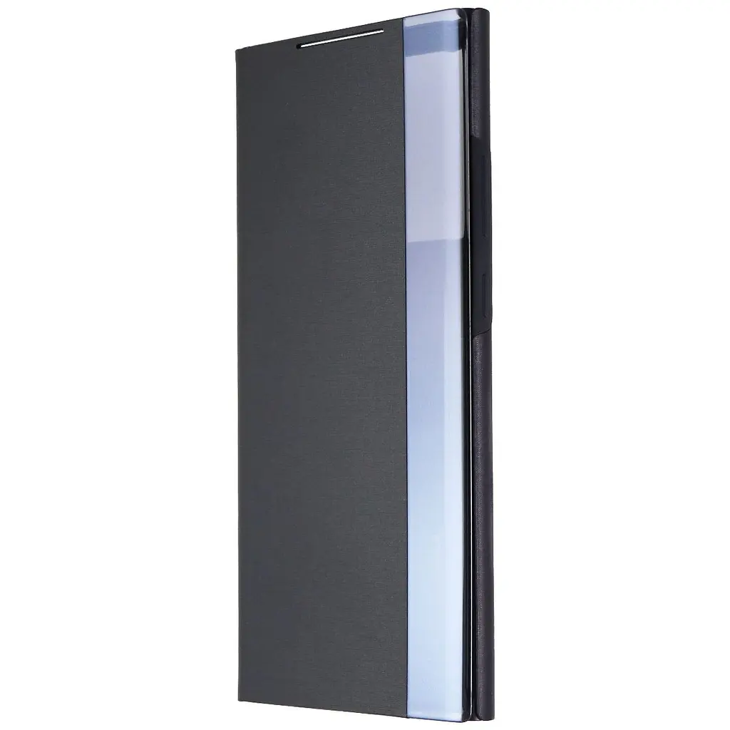Чохол-книжка Official S-View Clear View Cover EF-ZN985CBEGRU для Samsung Note 20 Ultra (6.9") Чорний - фото 4