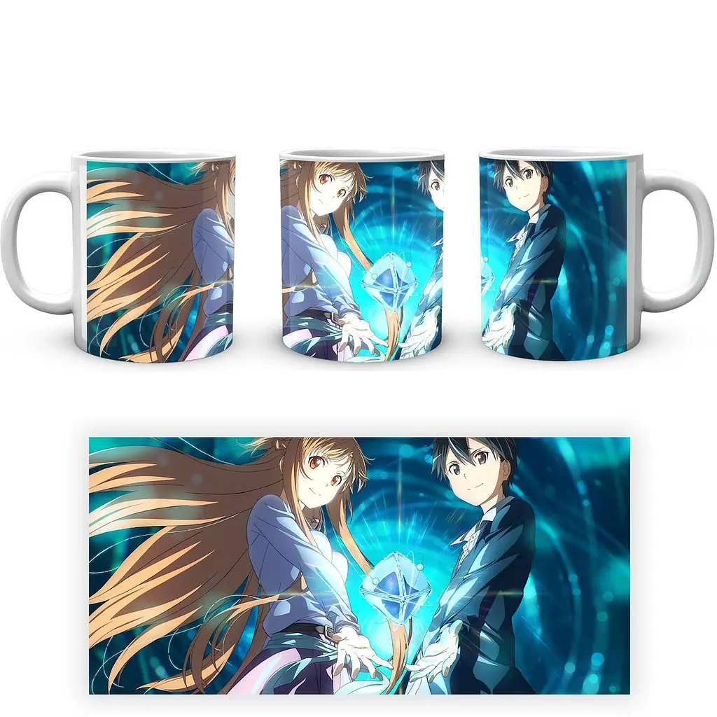 Кухоль GeekLand Sword Art Online Майстра меча онлайн Асуна Кіріто SAO 02.31 330 мл білий - фото 4