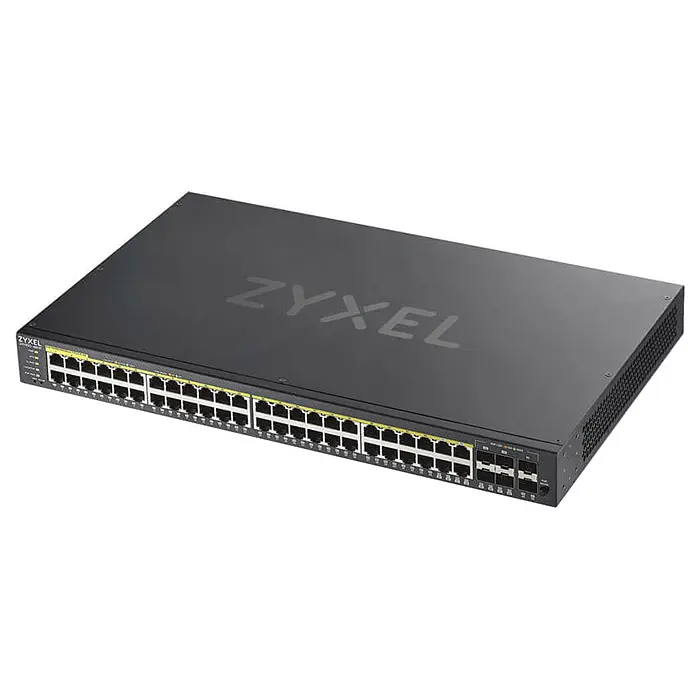 Комутатор Zyxel GS1920-48 v2, 50-Port Gigabit Smart Managed NebulaFlex (GS1920-48V2-EU0101F)