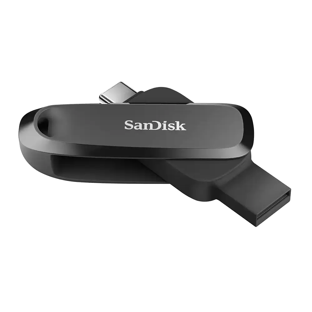 Флеш-накопичувач SanDisk USB 3.2 Gen1 Phone Drive USB Type-A/USB Type-C 64Gb (100 Mb/s) (SDDDC6-064G-G46) - фото 2