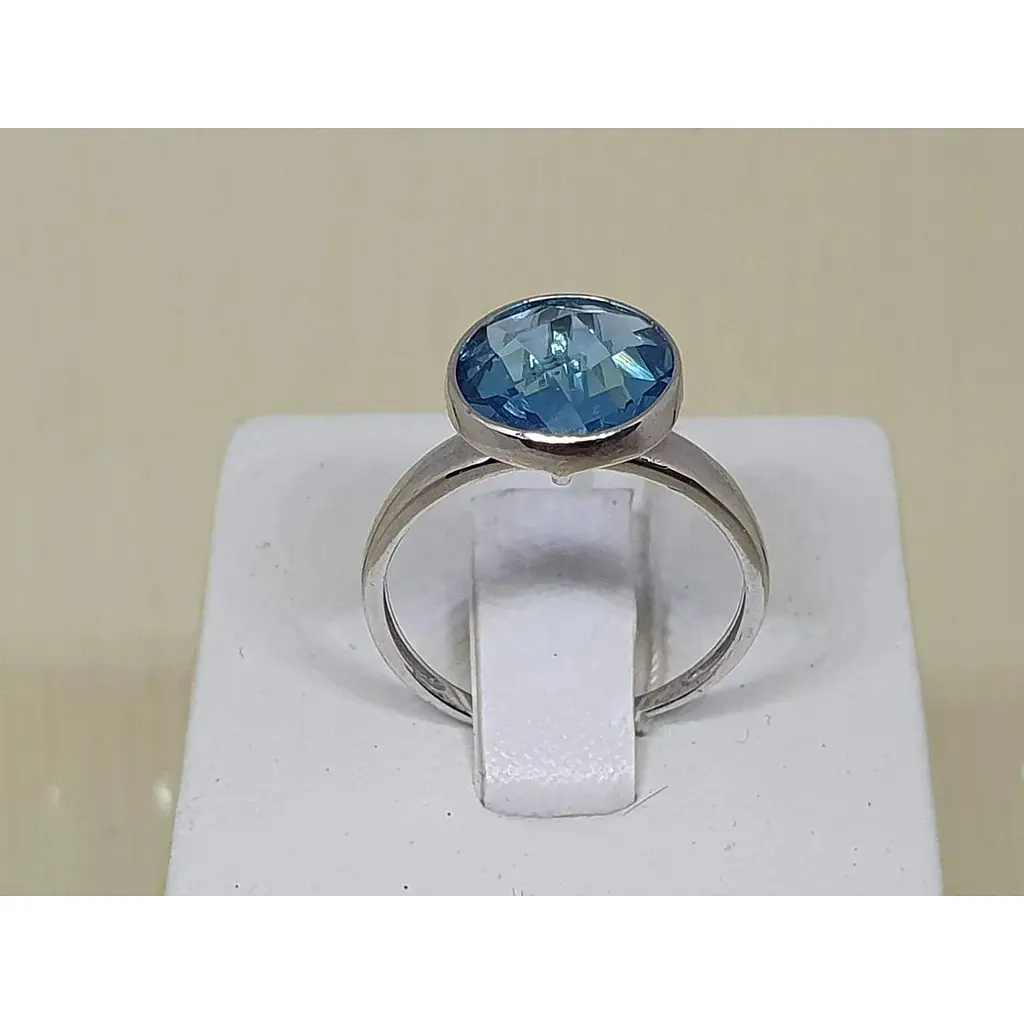 Серебряное кольцо Империя золота с фианитом. КВ1854.01С 17,5 - фото 3