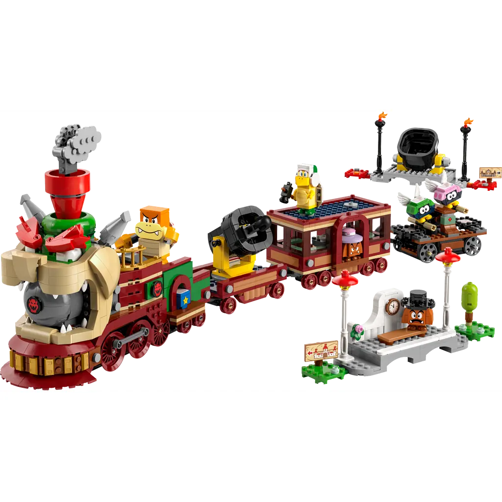Конструктор LEGO Super Mario Швидкий потяг Боузера 1392 деталі (71437) - фото 2