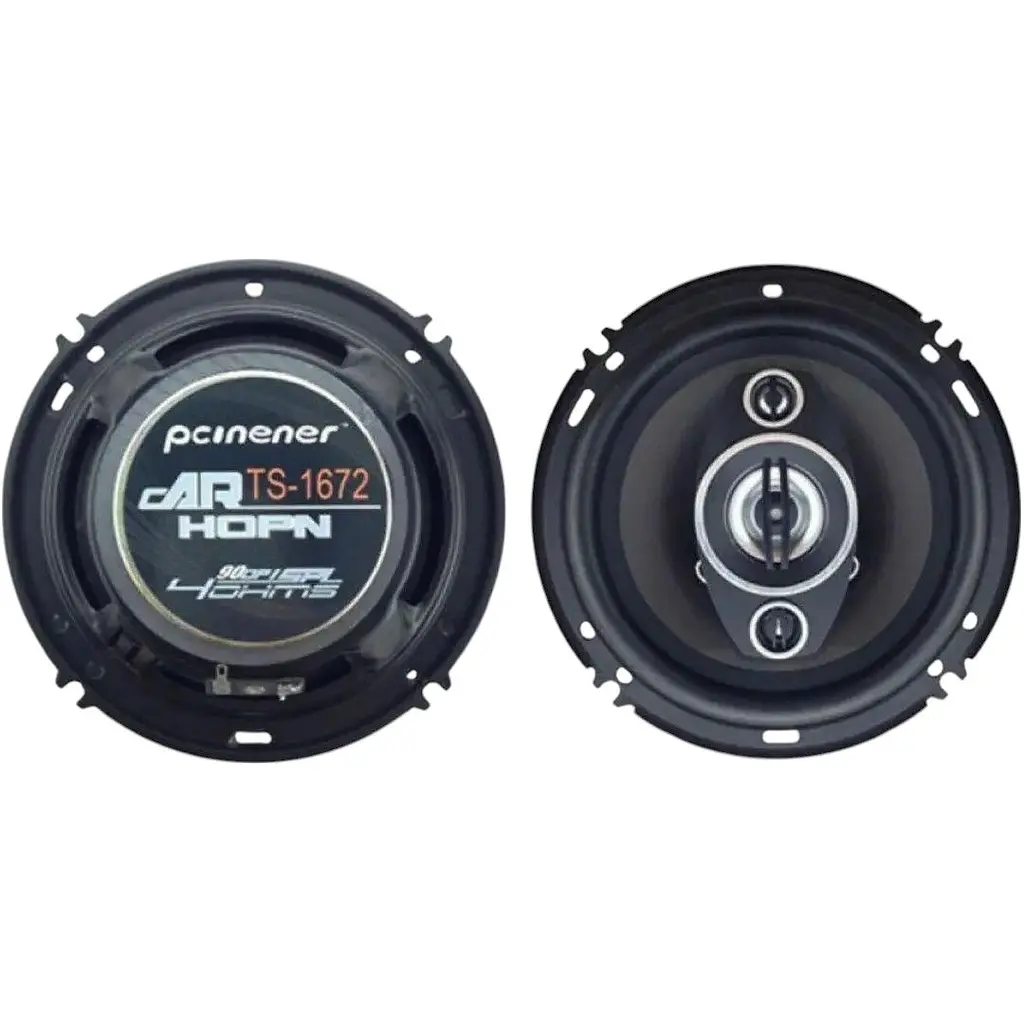 Автомобільні колонки TSI TS-1672 F-157 16 см 500 Вт чорні - фото 2