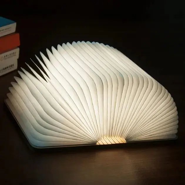 Складная настольная светодиодная лампа-книга XPRO Book Lamp с USB-зарядкой (44686-_299) - фото 3