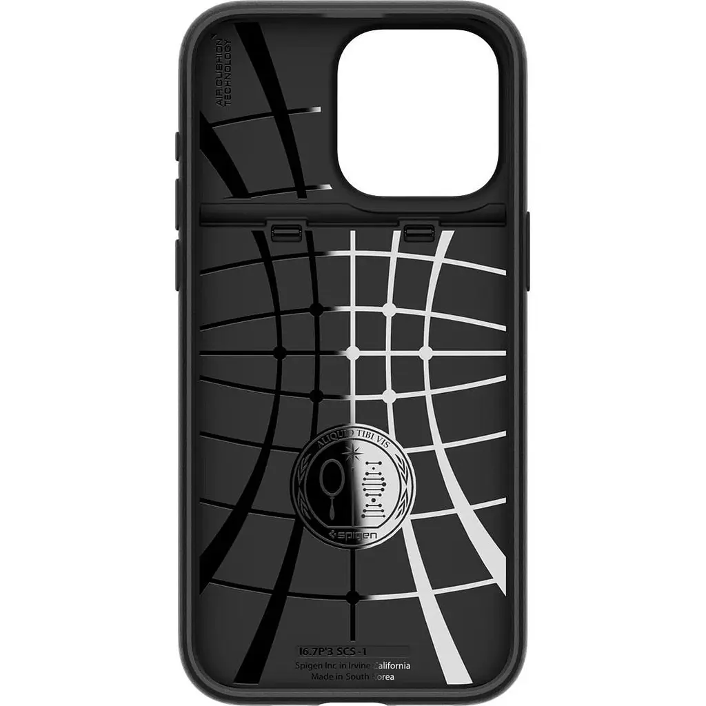 Чохол Spigen Slim Armor CS для Apple iPhone 15 Pro Max Black (ACS06589) [93024] - фото 8