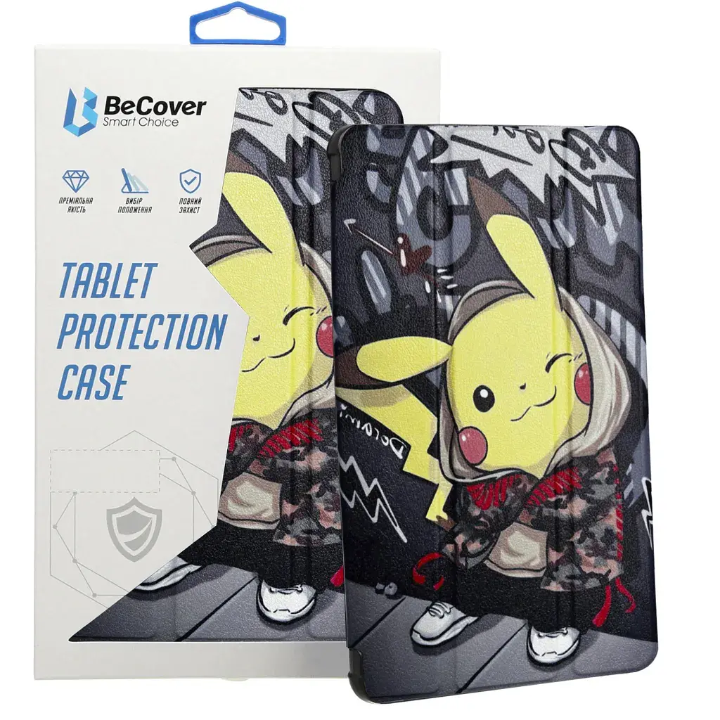 Чохол до планшета BeCover Smart Case Samsung Galaxy Tab S10 FE (SM-X520/SM-X526) 10.9" Pikachu (714561) - фото 6