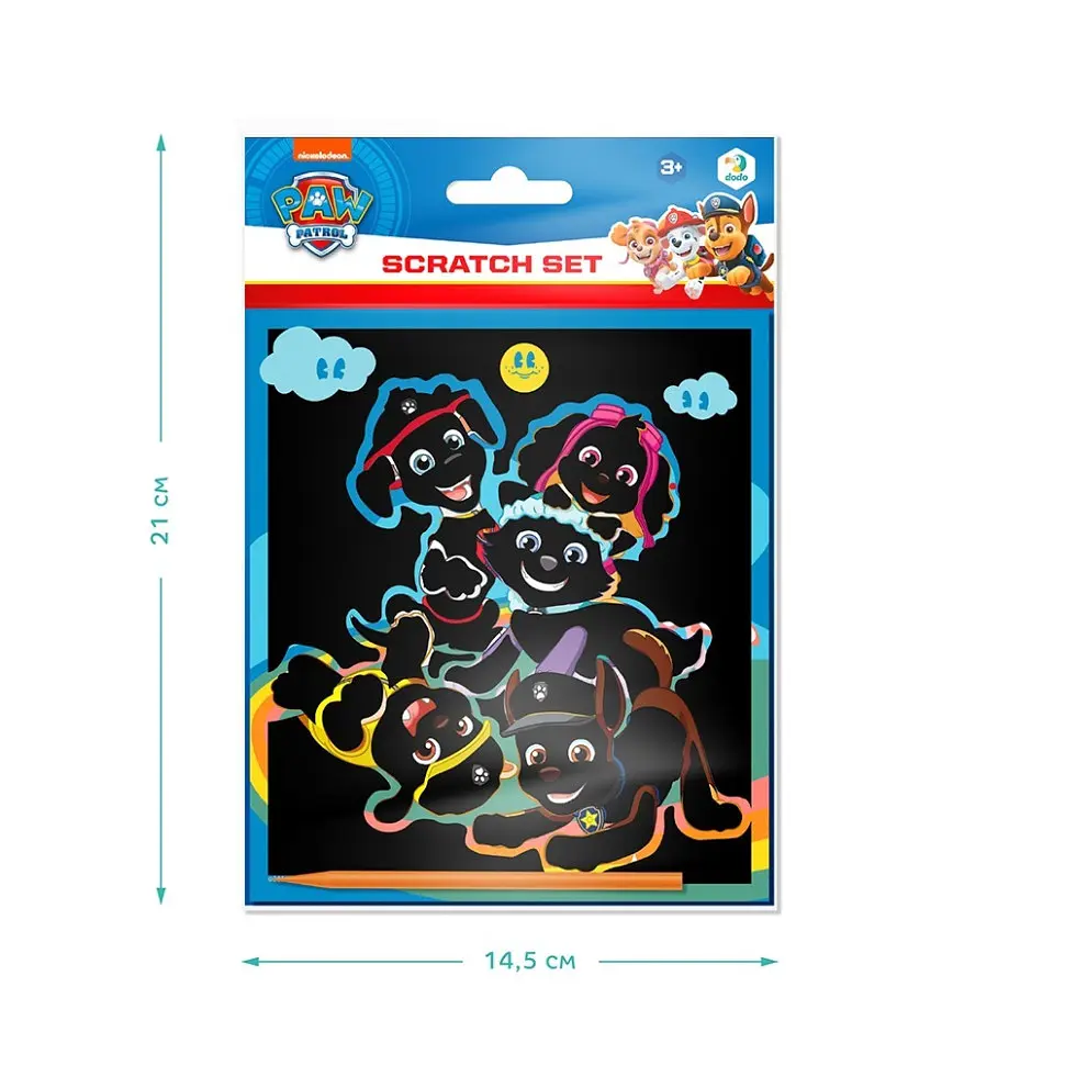 Дитячий набір гравюр "Дружба зростає" DoDo Toys 200567, 3 штуки - фото 4