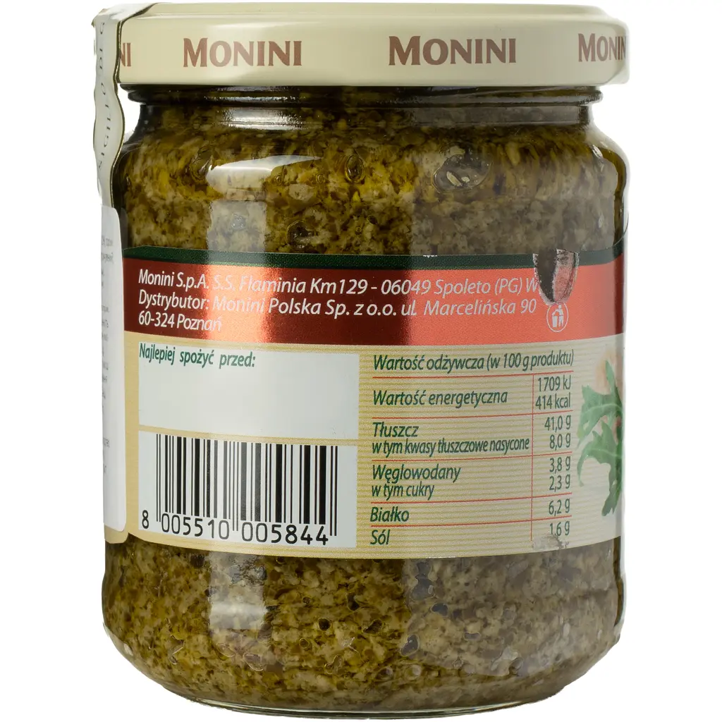 Соус Monini Pesto Rucola 190 г - фото 4