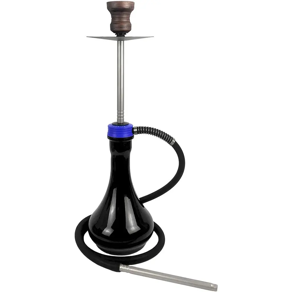 Кальян GORILLA 2.0 Blue Drop Black - фото 2