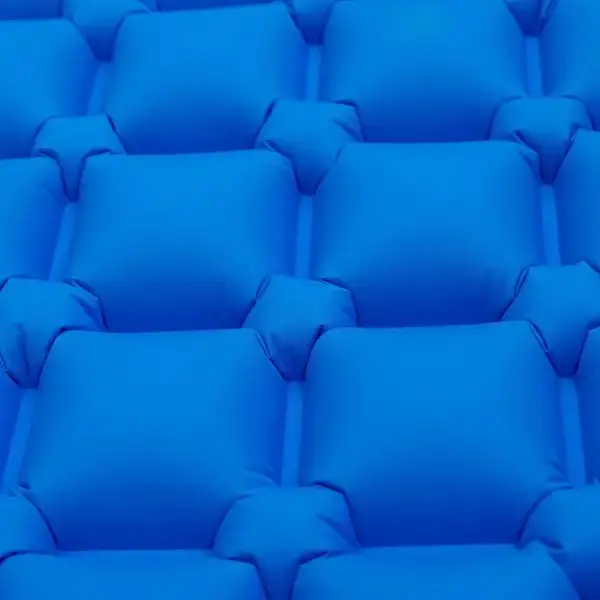 Матрас надувной Lugi из TPU 190х55х3 см с подушкой синий SJ-0084BL - фото 5