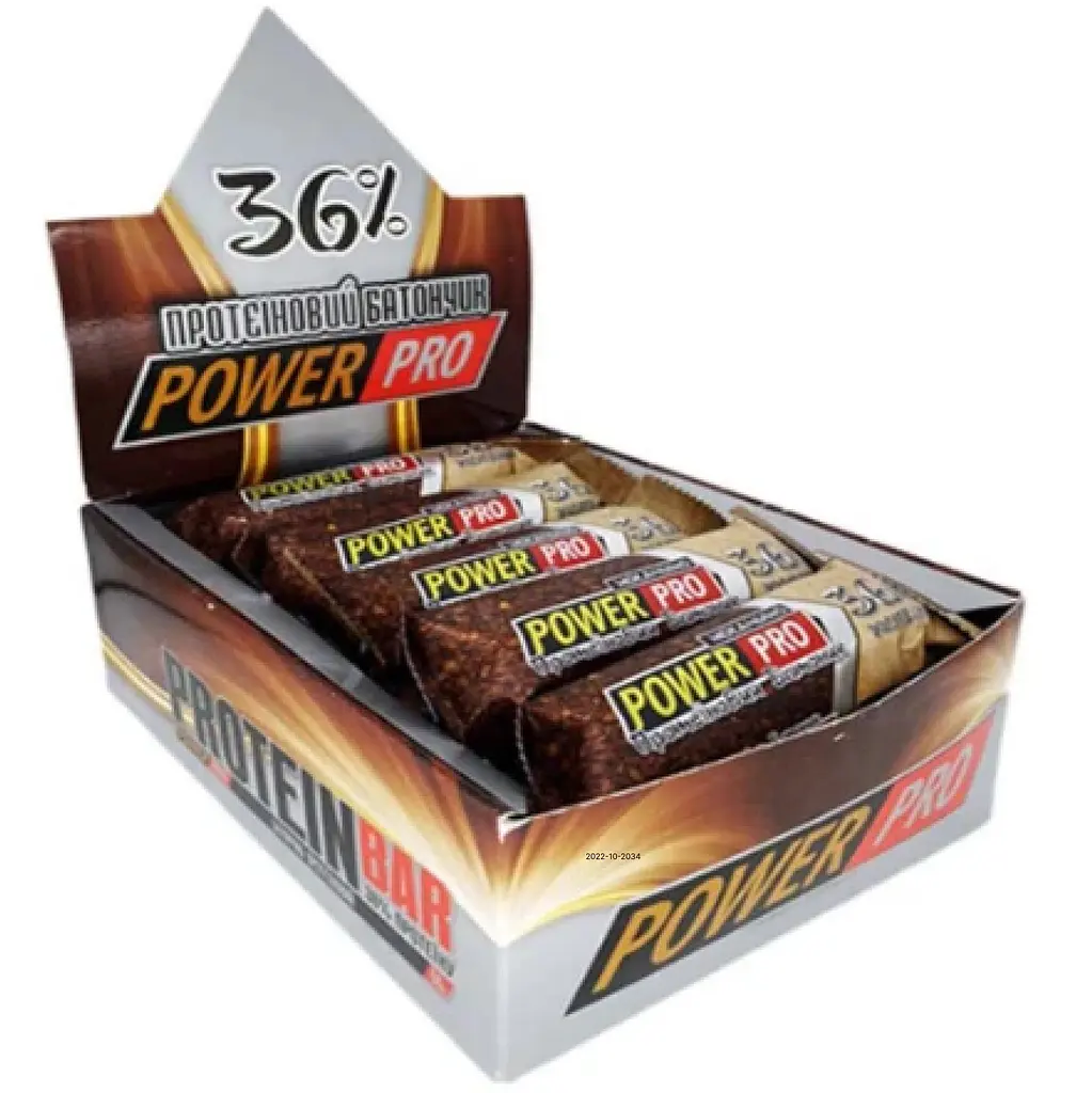 Протеїновий батончик Power Pro 36% Мокачино 20 шт. x 60 г