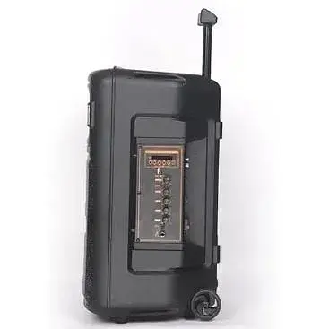 Портативна колонка бумбокс XPRO NDR-Q08 валіза 30Вт USB SD FM радіо Bluetooth 1 мікрофон ДУ (MER-15676) - фото 4