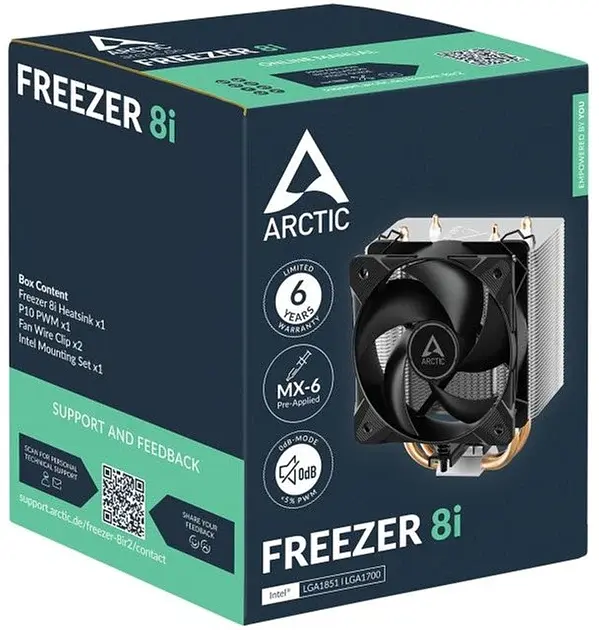 Кулер процесора ARCTIC Freezer 8i - фото 6