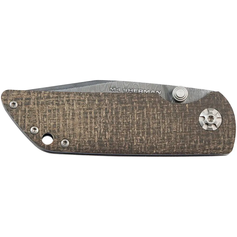 Ніж Boker M4 Sherman Damascus - фото 3