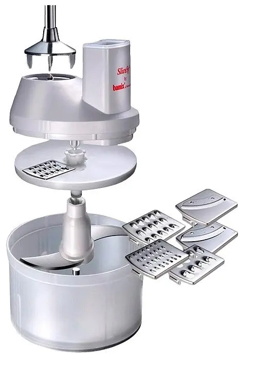 Блендер Bamix Superbox чорний М200 (4 насадки, D-ручка) 1050.006 - фото 3