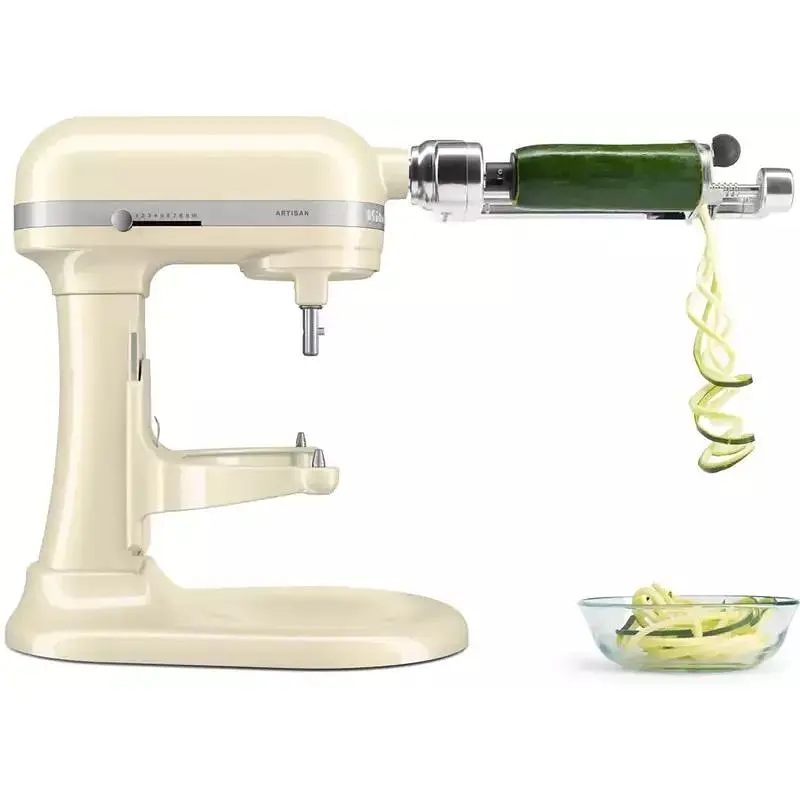 Планетарный миксер KitchenAid Artisan с подъемной чашей 5.6 л кремовый (5KSM60SPXEAC) - фото 7