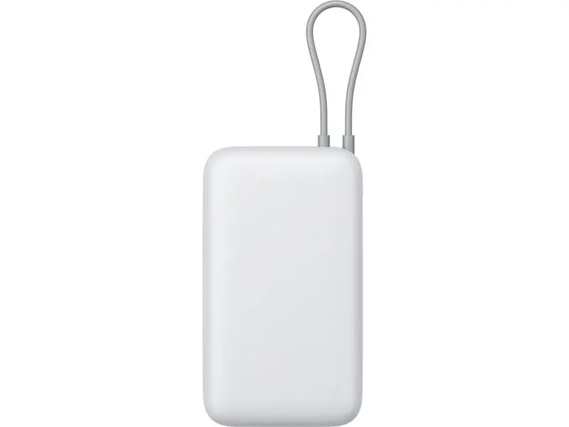 Зовнішній акумулятор (Power Bank) Xiaomi 20000mAh 22.5W Integrated Cable Light Gray (BHR9738GL) - фото 5