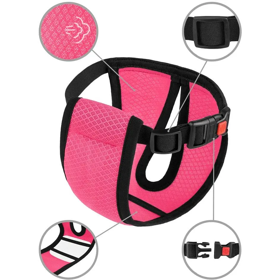 Трусы гигиенические для собак Bronzedog Mesh, размер L, 26-35х19,5 см, розовые - фото 5