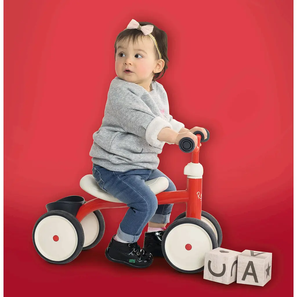 Біговел дитячий Smoby Toys чотирьох колісний металевий червоний (721400) - фото 7