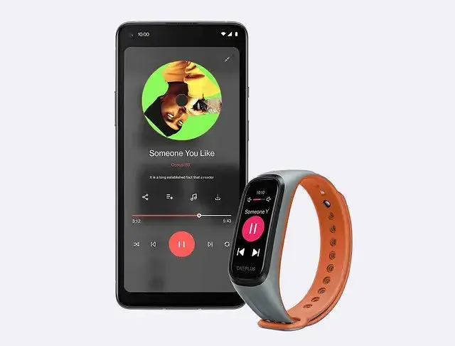 Фитнес-браслет OnePlus Band (w101N) черный - фото 6